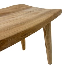 Tabouret Bali racine de teck