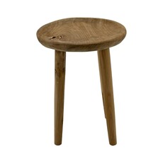 Tabouret Batavia racine de teck