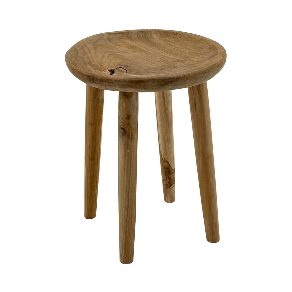 Tabouret Batavia racine de teck