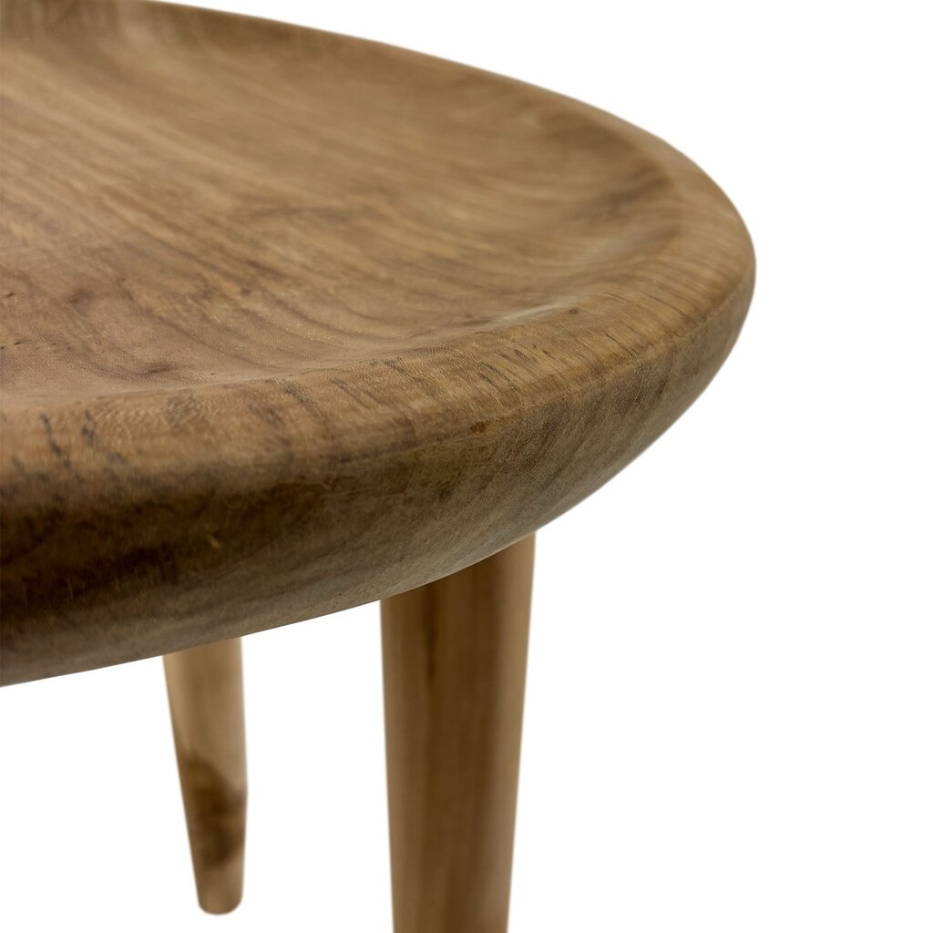 Tabouret Batavia racine de teck