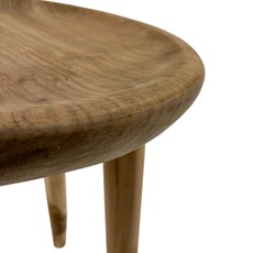 Tabouret Batavia racine de teck