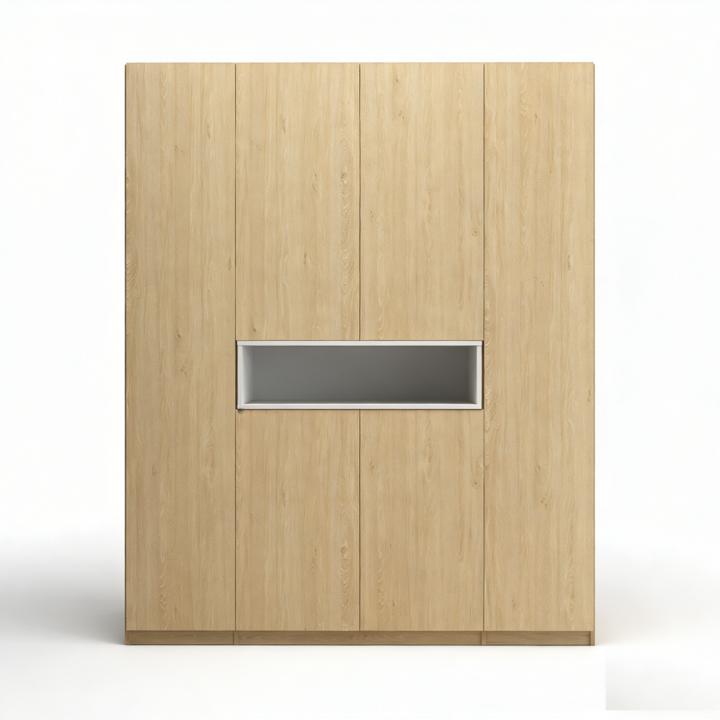 AUSTIN - Armoire 4 portes 160 cm