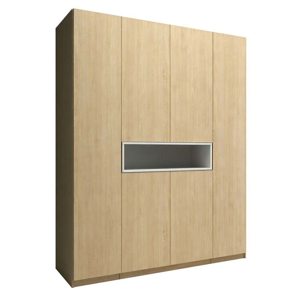 AUSTIN - Armoire 4 portes 160 cm