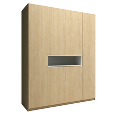 AUSTIN - Armoire 4 portes 160 cm