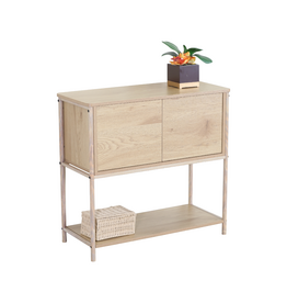 LINEA - Buffet bas 2 portes 80x75 cm