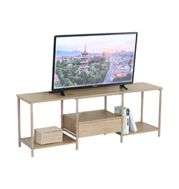 LINEA - Meuble TV 3 cases 1 tiroir 140x50 cm