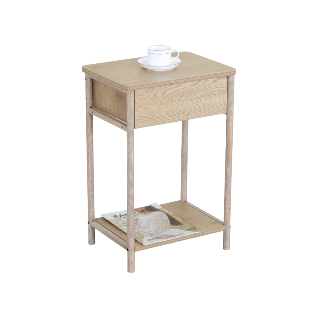 LINEA - Table de chevet 1 tiroir 40x60 cm