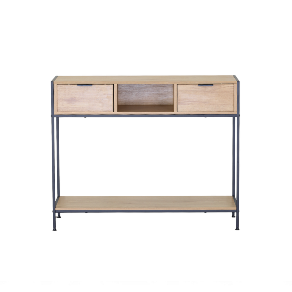 FLOOD - Console 2 tiroirs 105x80 cm