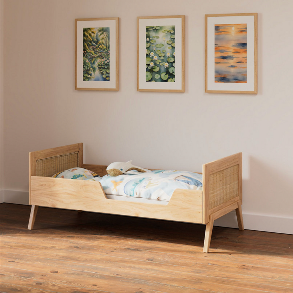 MARELIA - Lit bébé évolutif en bois 70x140cm