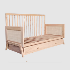 MARELIA - Lit bébé évolutif en bois 70x140cm