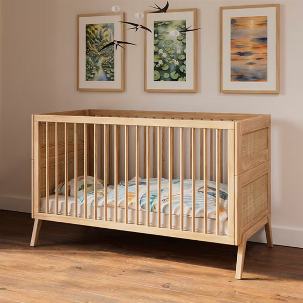 MARELIA - Lit bébé évolutif en bois 60x120cm