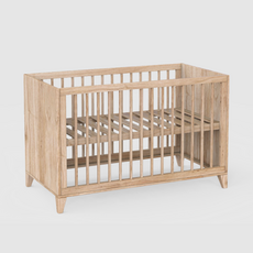 NAIA - Lit bébé évolutif en bois 60X120cm
