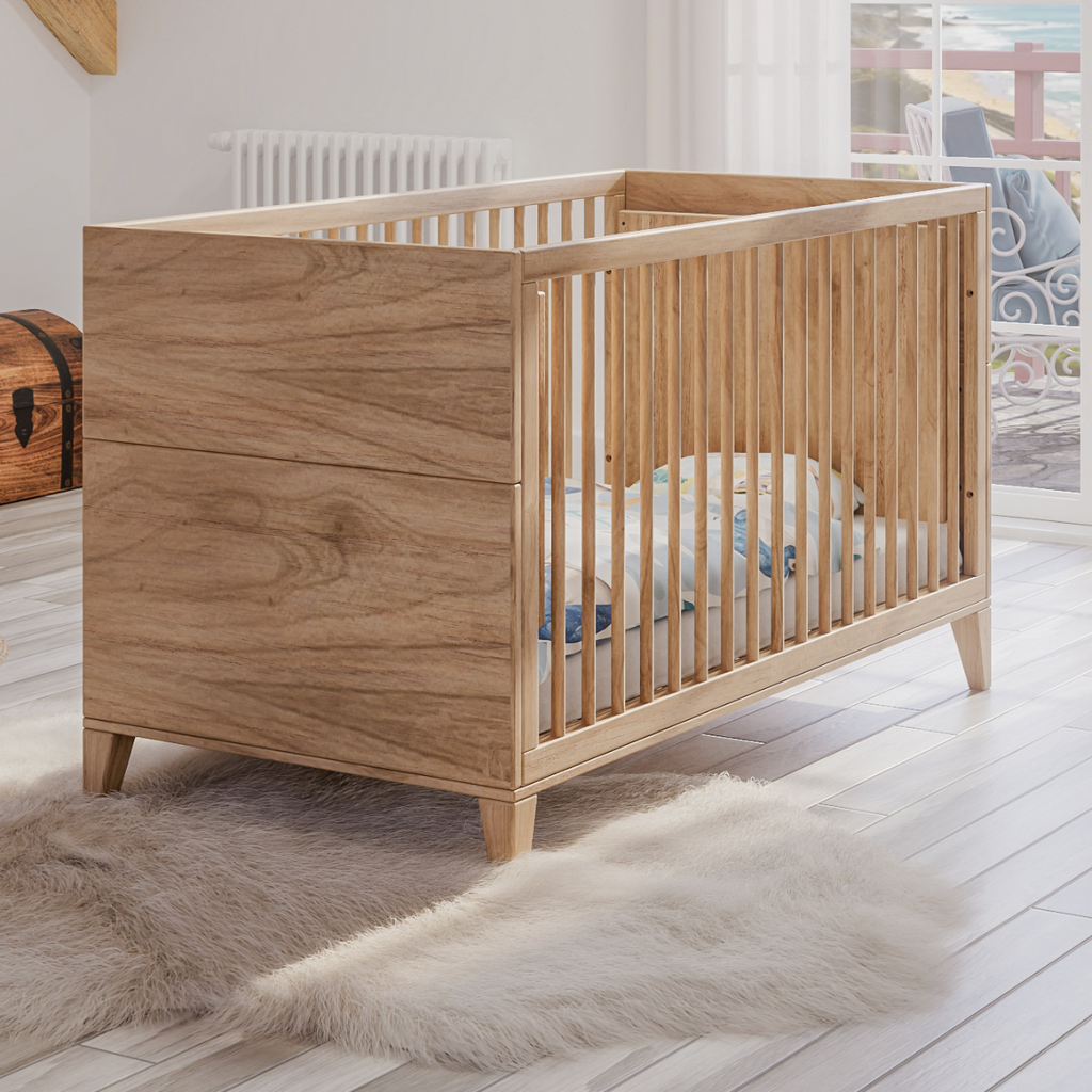NAIA - Lit bébé évolutif en bois 70x140cm