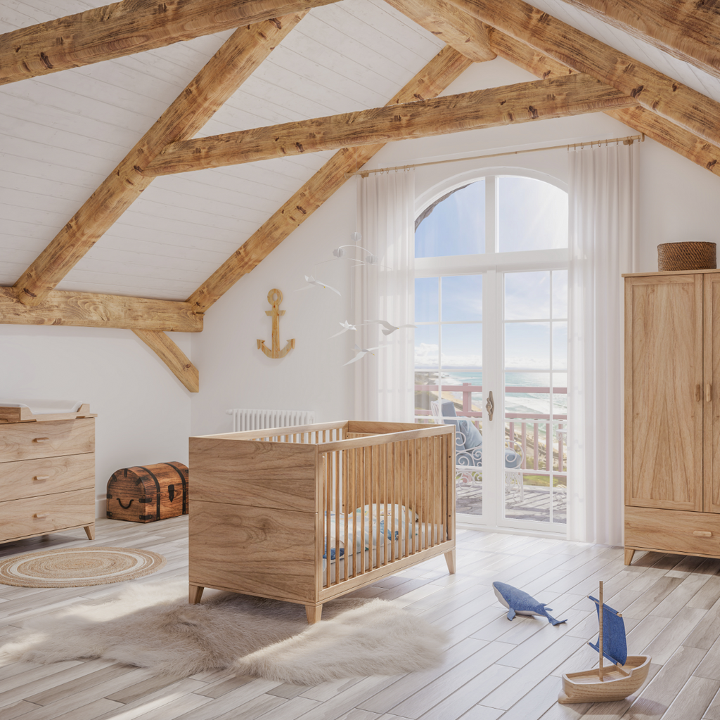 NAIA - Lit bébé évolutif en bois 70x140cm