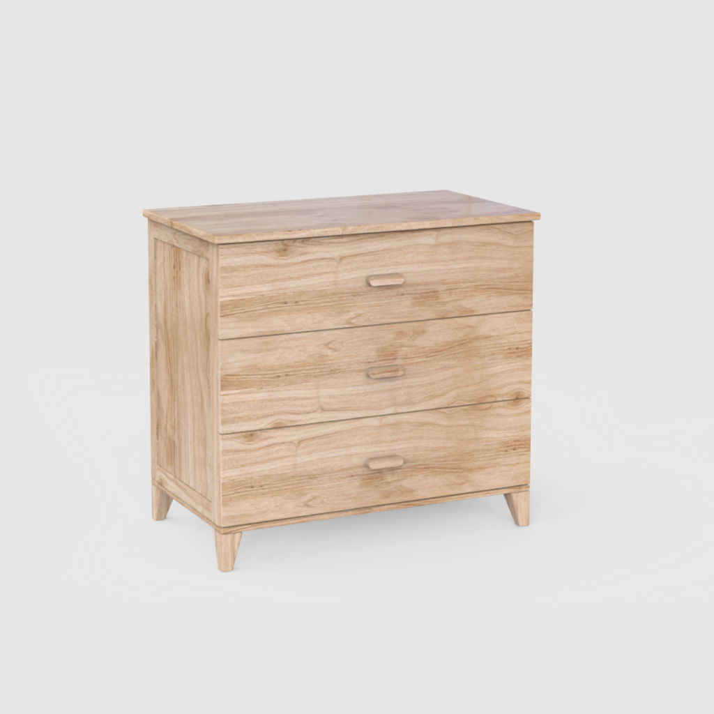 NAIA - Commode 3 tiroirs en bois