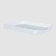 NEREE - Box à langer neige 77x55x9 cm (hors commode)