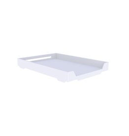 LEO - Box à langer neige 77x55x9,5 cm (hors commode)