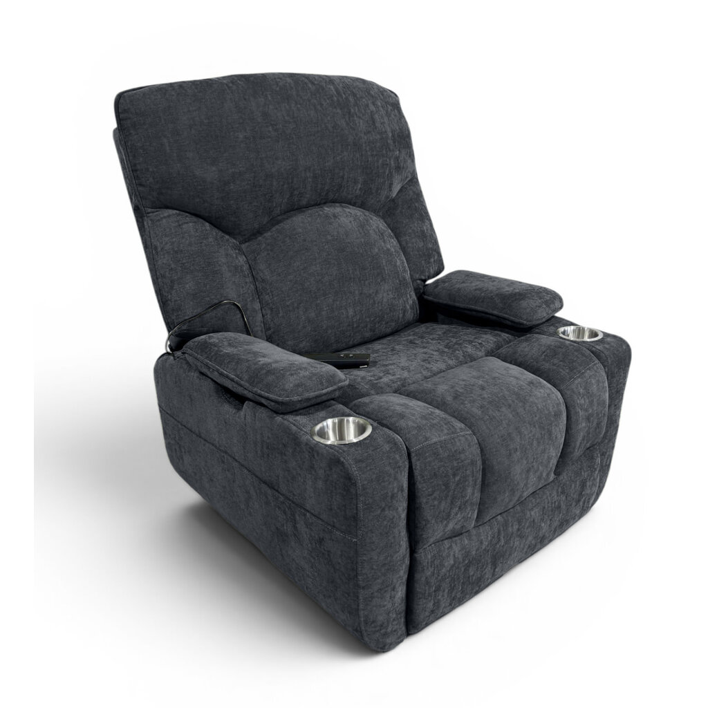 Pinnacle - Recliner Électrique basculant pivotant accoudoirs ajustables
