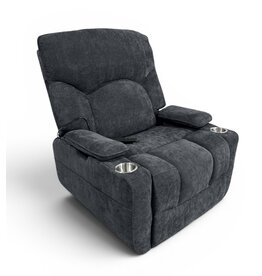 Pinnacle - Recliner Électrique basculant pivotant accoudoirs ajustables