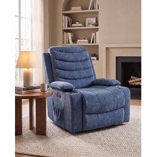 Bonzoy - Recliner Électrique basculant pivotant accoudoirs électriques fonction massage