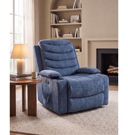 Bonzoy - Recliner Électrique basculant pivotant accoudoirs électriques fonction massage