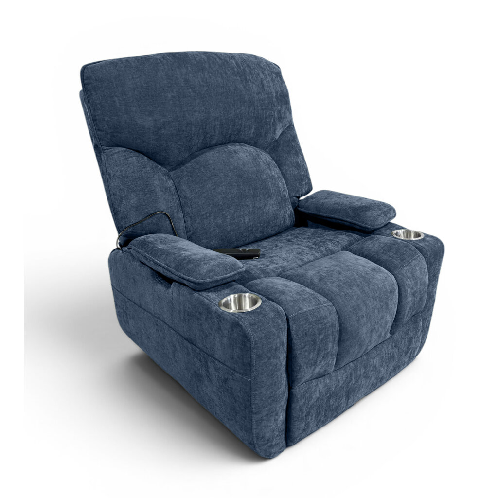 Pinnacle - Recliner Électrique basculant pivotant accoudoirs ajustables