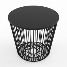 Table basse métal 41x36H cm 38976