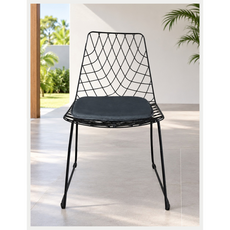Rosa - Chaise en métal