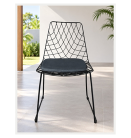Rosa - Chaise en métal