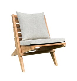 Fauteuil Meadow en Teck Premium