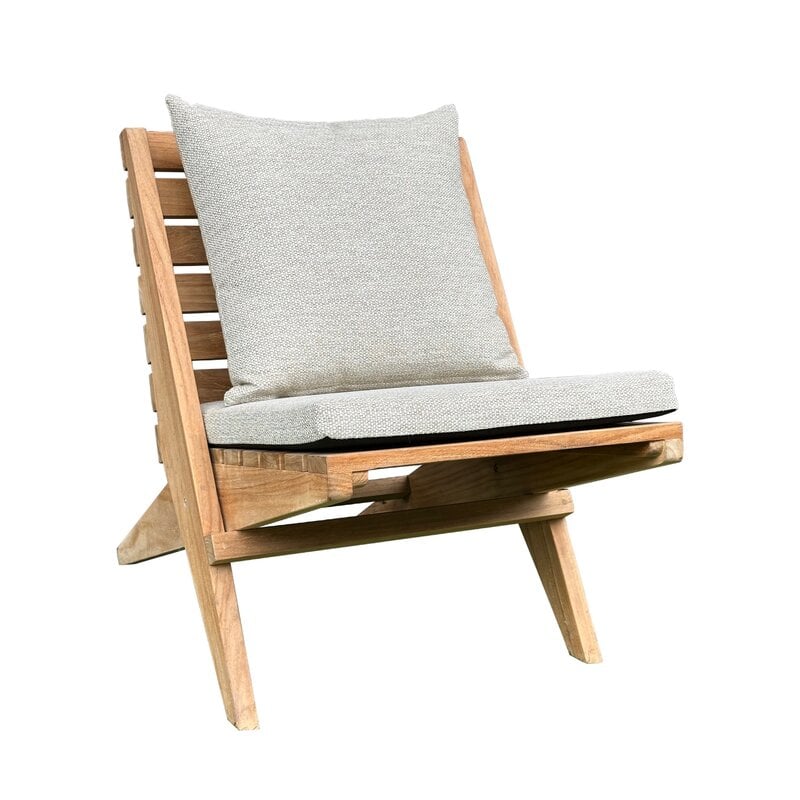Fauteuil Meadow en Teck Premium