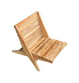 Fauteuil Meadow en Teck Premium