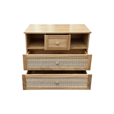 MARELIA - Commode 3 tiroirs en bois