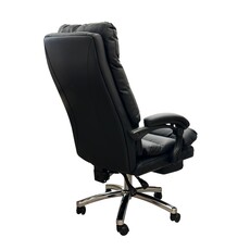 Fauteuil de bureau à roulette ajustable - Noir