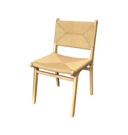 Chaise Euphorbia, natural loom