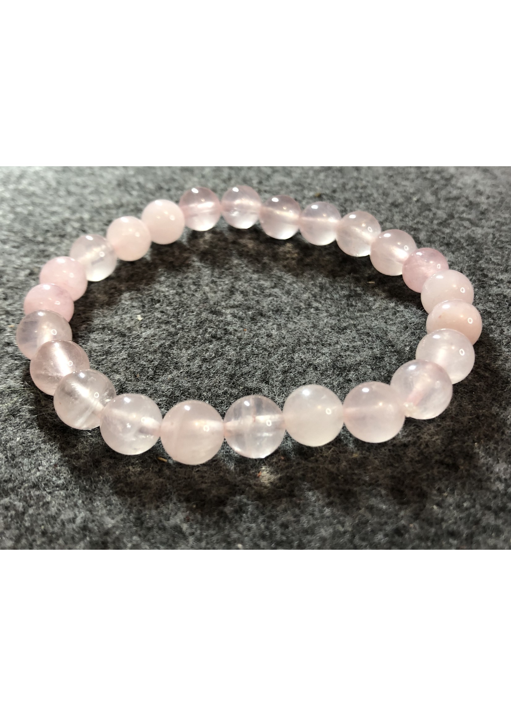 Rhodonite Gemstone Bracelet Natural 8mm Beads Crystal Chakra Healing Love 