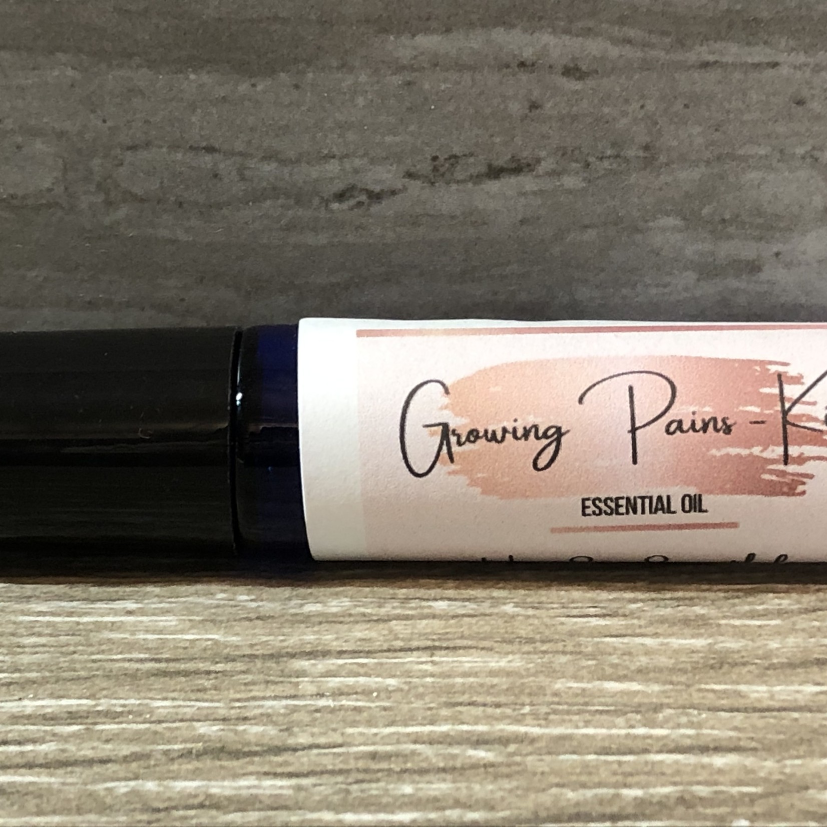 Growing Pains - Kids Essential Oil Roll-on w/ Clear Quartz Crystals