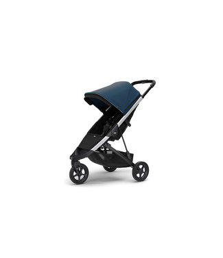 THULE Thule Spring Stroller Aluminum/Majolica Blue