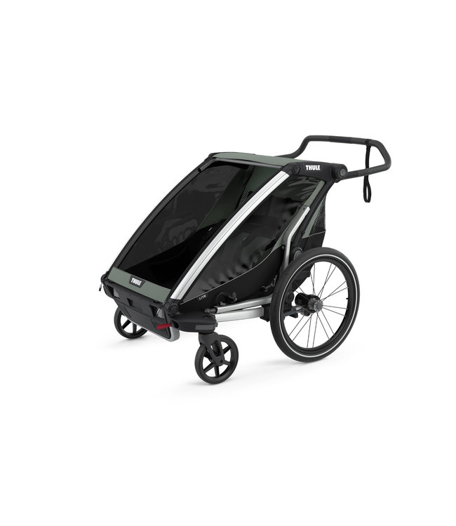 Chariot Lite 1 Aluminum/Agave de Thule