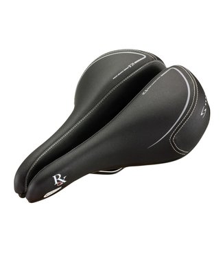 SERFAS SELLE HOMMES RX GEL a/ RECOUVREMENT EN MICROFIBRES (180mm) DE SERFAS