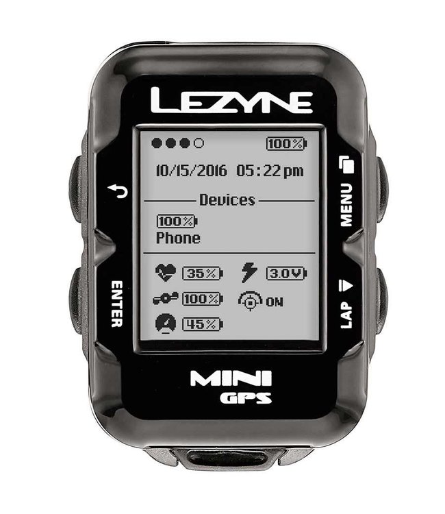 Cyclomètre Mini GPS de Lezyne