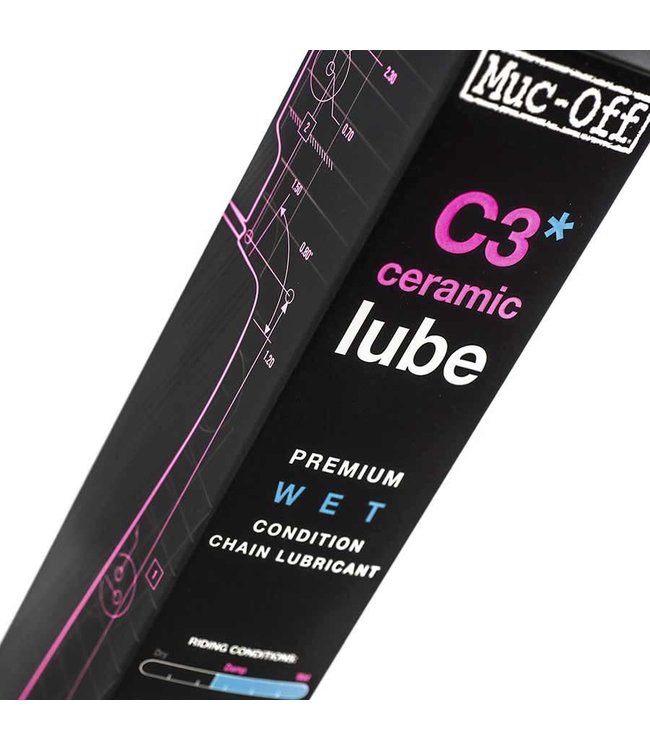Muc-Off C3 Wet Ceramic Chain Lubricant (120ml)