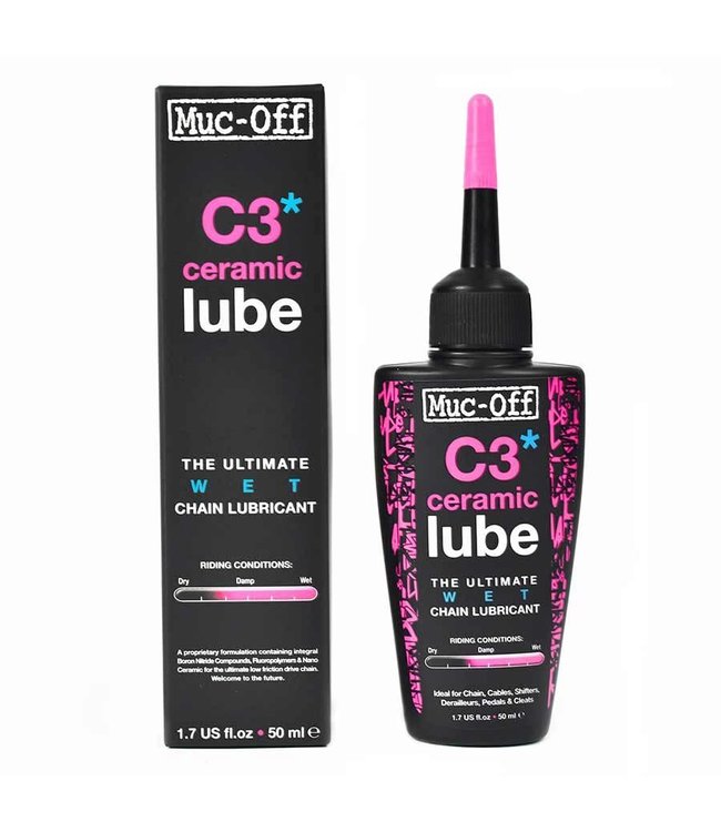 Muc-Off C3 Wet Ceramic Chain Lubricant (50ml)