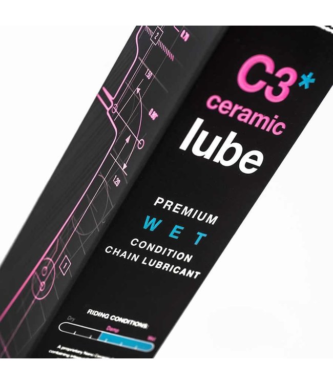 Lubrifiant à chaîne C3 Wet Ceramic (50ml) de Muc-Off
