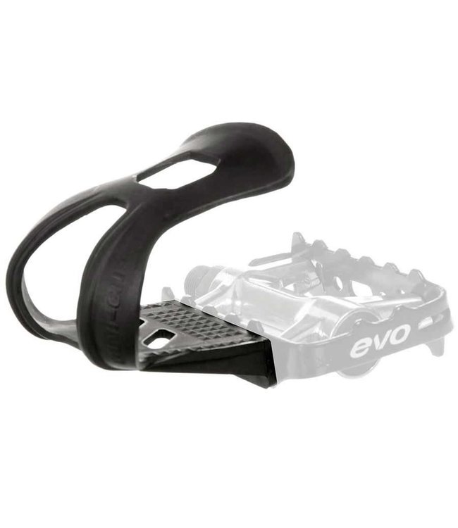 EVO Strapless Double Toe-Clips Black