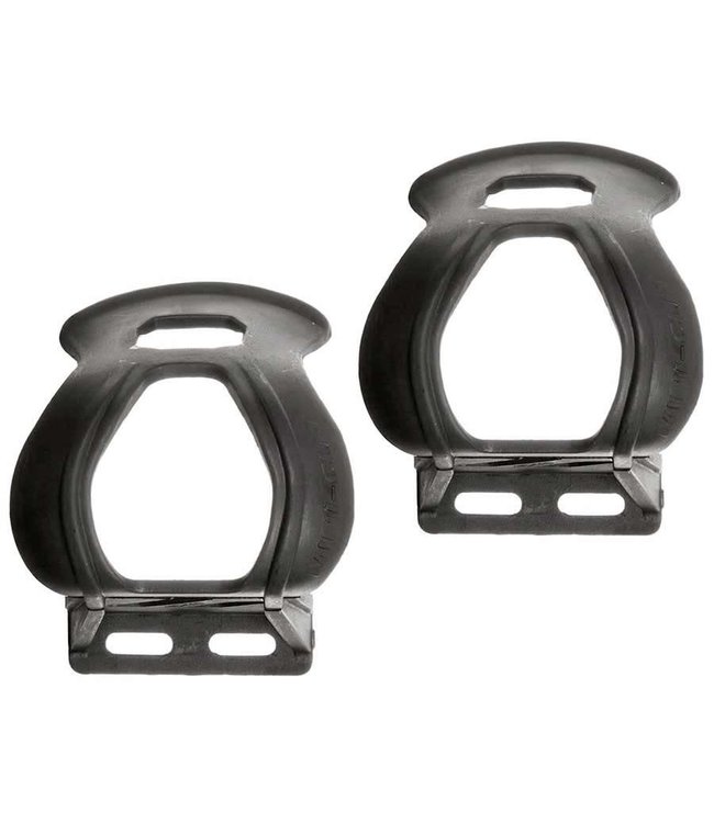 EVO Strapless Double Toe-Clips Black