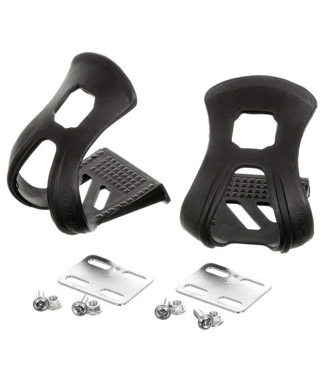 EVO Strapless Double Toe-Clips Black