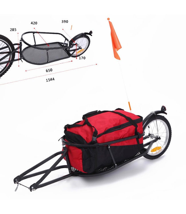 Remorque a une roue Cargo de DAMCO