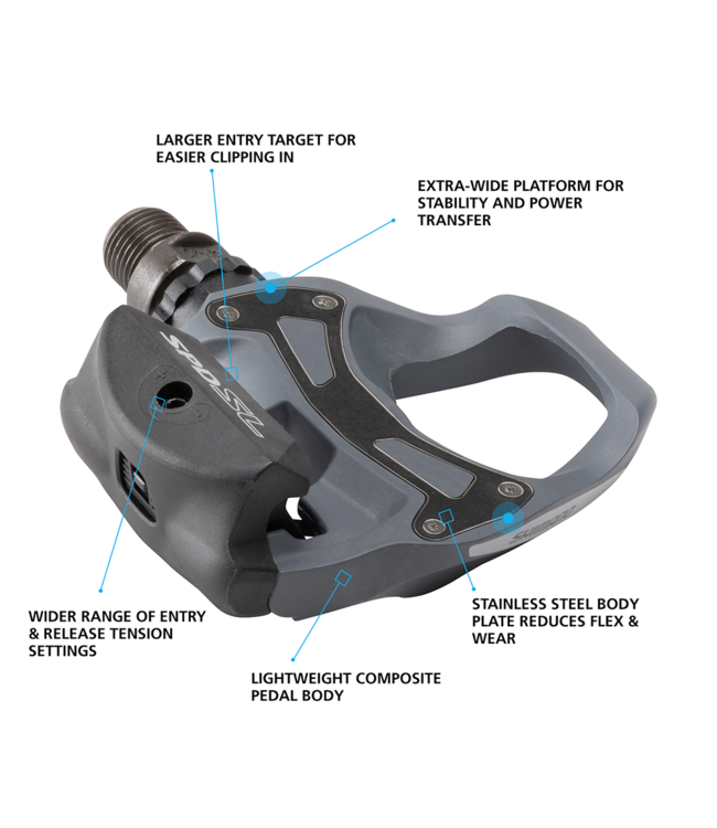 Pédales SPD-SL PD-R550 de Shimano