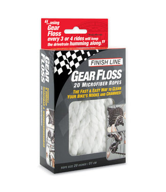 Finish Line Finish Line Gear Floss (pack of 20) Bicycle Care Accessory